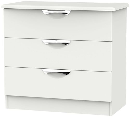 Camden Grey 3 Drawer Small Chest
