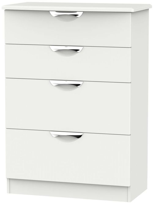 Camden Grey 4 Drawer Deep Chest