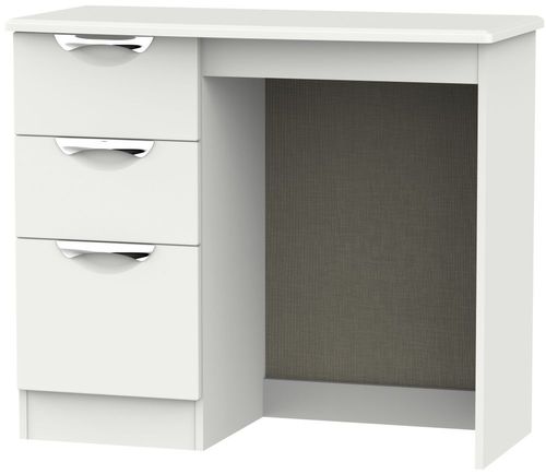Camden Grey 3 Drawer Single Dressing Table