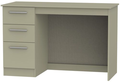Contrast Mushroom 3 Drawer Desk
