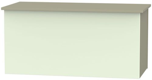 Contrast Cream and Mushroom Blanket Box