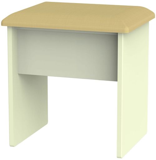 Knightsbridge Cream Padded Dressing Stool