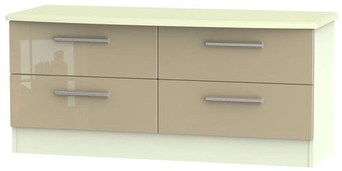 Knightsbridge Mushroom and Cream Bed Box