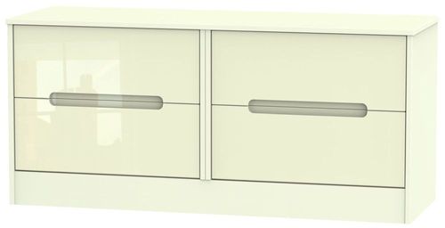 Monaco Cream Gloss Bed Box