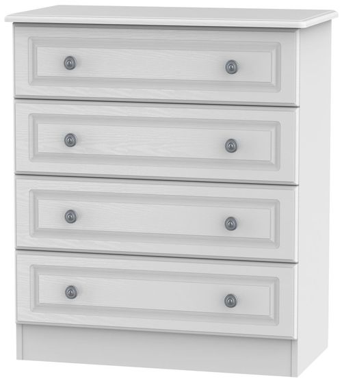 Pembroke White 4 Drawer Chest