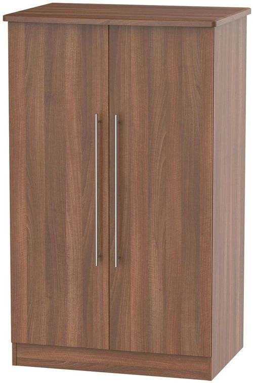 Sherwood Walnut Effect Midi Wardrobe
