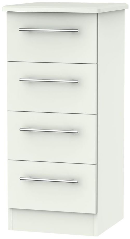 Sherwood Porcelain 4 Drawer Narrow Chest
