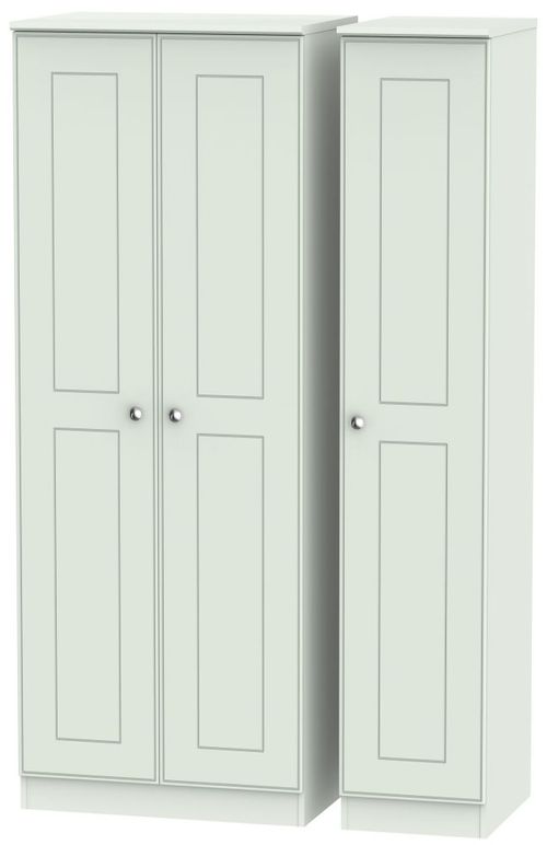 Victoria Grey 3 Door Tall Triple Wardrobe