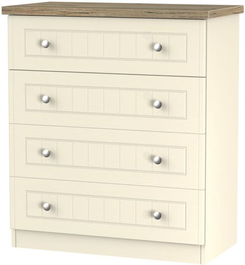 Vienna Cream 4 Drawer Chest