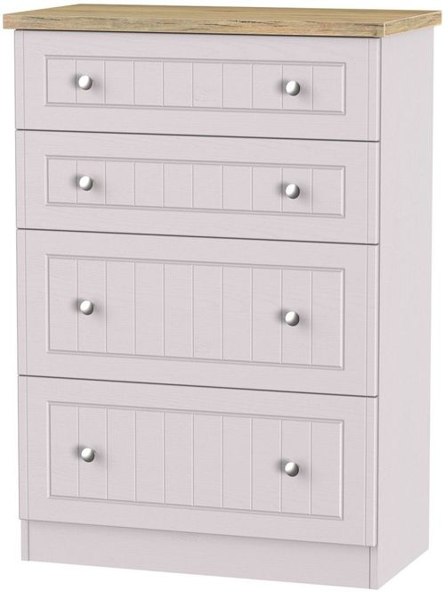 Vienna Cashmere 4 Drawer Deep Chest