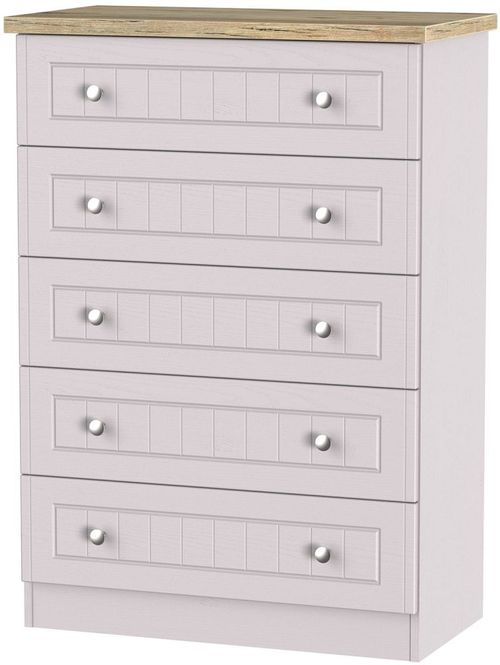 Vienna Cashmere 5 Drawer Chest