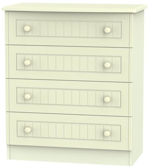 Warwick Cream 4 Drawer Chest