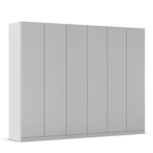 Rauch Wingview Lite 271cm 6 Door Wardrobe - Silk Grey
