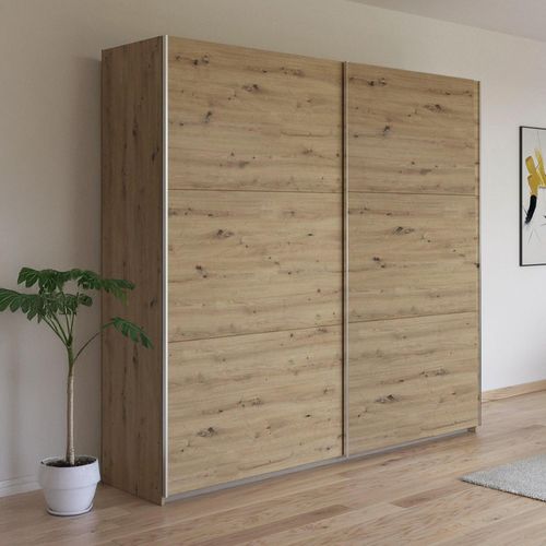 Rauch Kronach 218cm 2 Door Sliding Wardrobe - Artisan Oak