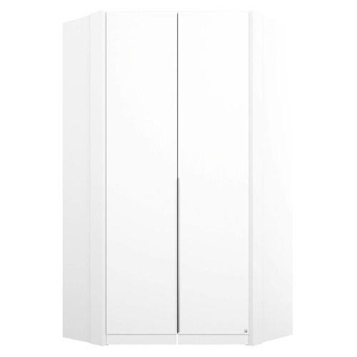 Rauch Memphis 119cm 2 Door Corner Wardrobe - Alpine White