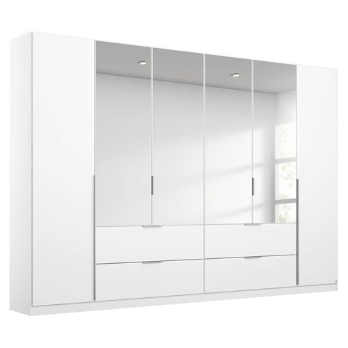 Rauch Memphis 271cm 6 Door Combi Wardrobe - Alpine White