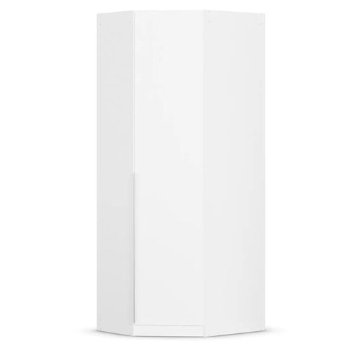Rauch Memphis 87cm 1 Door Corner Wardrobe - Alpine White