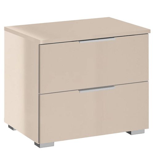 Rauch Alabama 2 Drawer Bedside Cabinet - Champagne