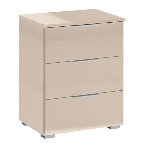 Rauch Alabama 3 Drawer Bedside Cabinet - Champagne