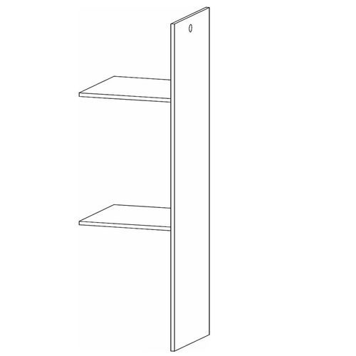 Rauch Blue Wardrobe Interior Division with 2 Shelves