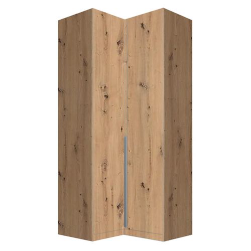 Rauch Alabama 100cm 2 Door Corner Wardrobe - Artisan Oak