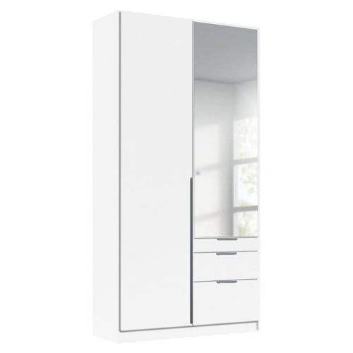 Rauch Alabama 91cm 2 Door Combi Wardrobe - Alpine White