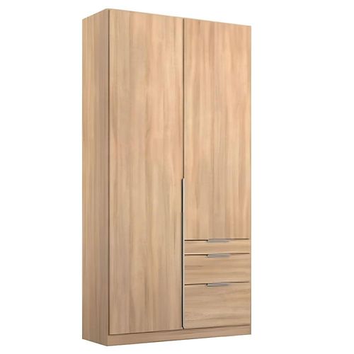 Rauch Alabama 91cm 2 Door Wardrobe with Drawer - Sonoma Oak