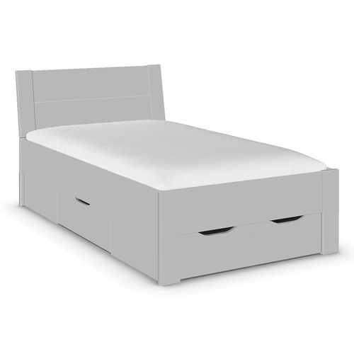 Rauch Aditio 4ft Small Double Bed - Silk Grey