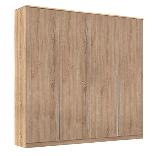 Rauch Texas 181cm 4 Door Wardrobe - Sonoma Oak