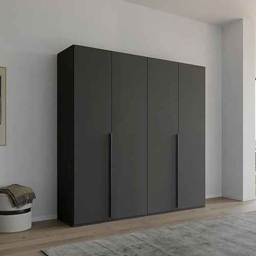 Rauch Purisma 201cm 4 Door Wardrobe - Graphite
