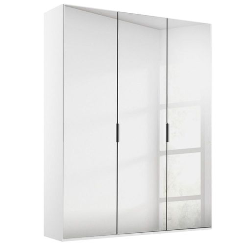 Rauch Miramar Type-5 151cm 3 Door Mirrored Wardrobe - Alpine White