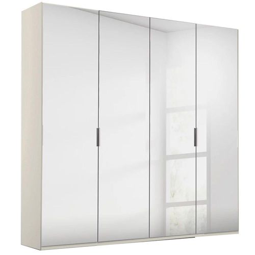 Rauch Miramar Type-5 201cm 4 Door Mirrored Wardrobe - Champagne
