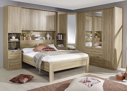 Rauch Rivera Sonoma Oak Bedroom Set with 140cm Bed 