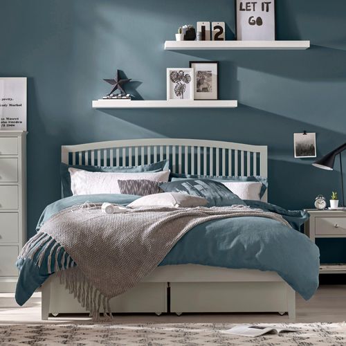 Bentley Designs Ashby Soft Grey Slatted Bedstead Comes in 3ft Single, 4ft Small Double, 4ft 6in Double and 5ft King