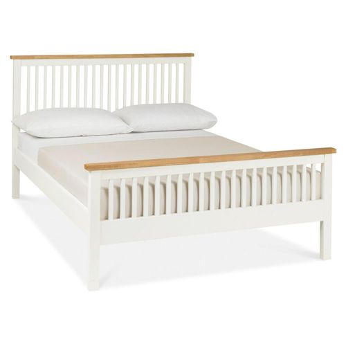 Bentley Designs Atlanta Two Tone 4ft 6in Double High Footend Bed
