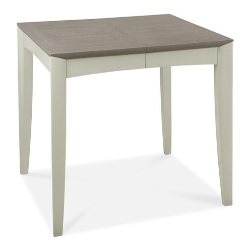 Bentley Designs Bergen Grey Washed Oak and Soft Grey 4 Seater Extending Dining Table