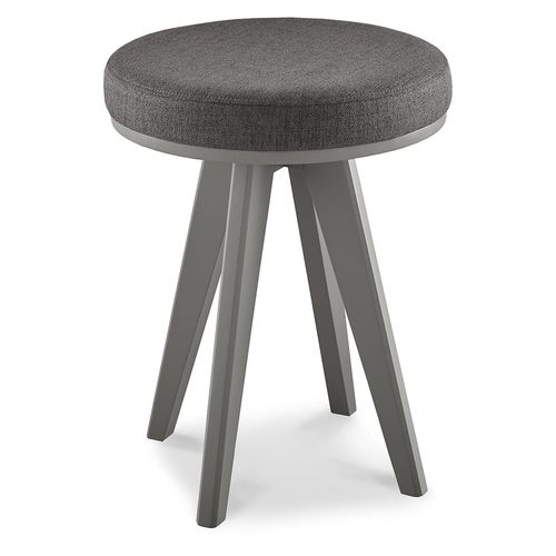 Bentley Designs Brunel Scandi Oak and Dark Grey Stool