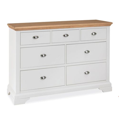 Bentley Designs Hampstead Two Tone 3+4 Drawer Chest