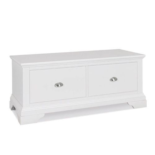 Bentley Designs Hampstead White Blanket Box