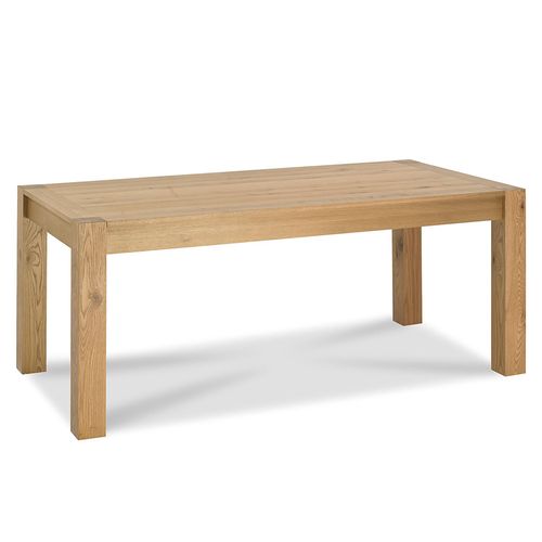 Bentley Designs Turin Light Oak Large End 8 Seater Extending Dining Table
