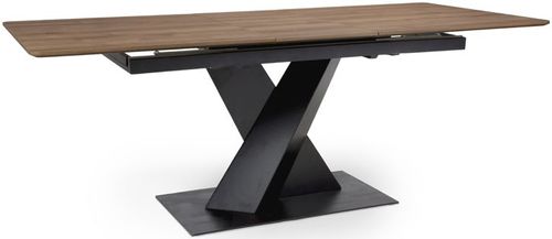 Bronx Walnut 6-8 Seater Extending Dining Table - 160cm-200cm