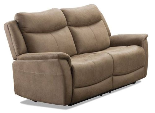 Arizona Caramel Fabric 2 Seater Sofa