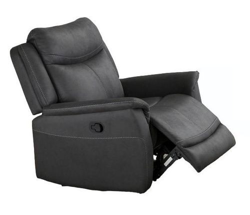 Arizona Grey Fabric Recliner Armchair