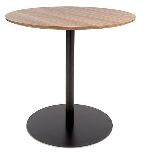 Manhattan Walnut 2 Seater Round Dining Table