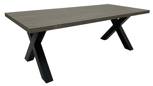 Dallas Grey 220cm Dining Table