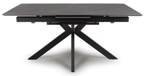 Lunar Grey Ceramic 6-8 Seater Extending Dining Table - 160cm-200cm