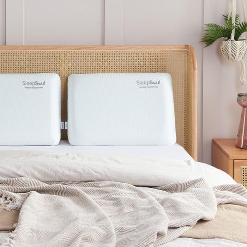 Sleepsoul White Dual Pillow (Set of 8)