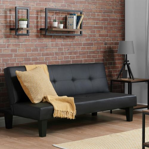 Franklin Black Click Clack Sofa Bed