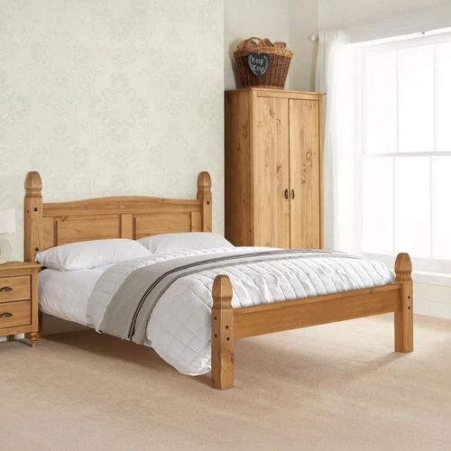 Corona Pine Low Foot End Bed - Sizes Available