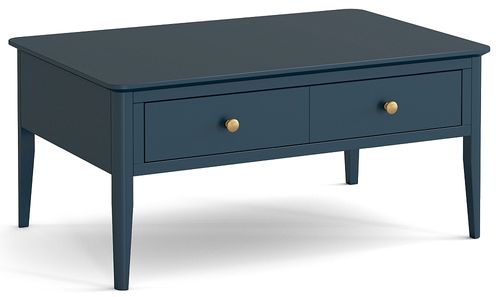 Harrogate Blue 2 Drawer Coffee Table